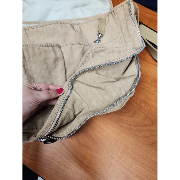 Kipling Large Tan Crossbody Messenger Bag - Picture 8 of 12